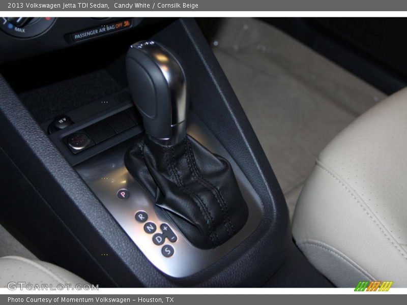 Candy White / Cornsilk Beige 2013 Volkswagen Jetta TDI Sedan