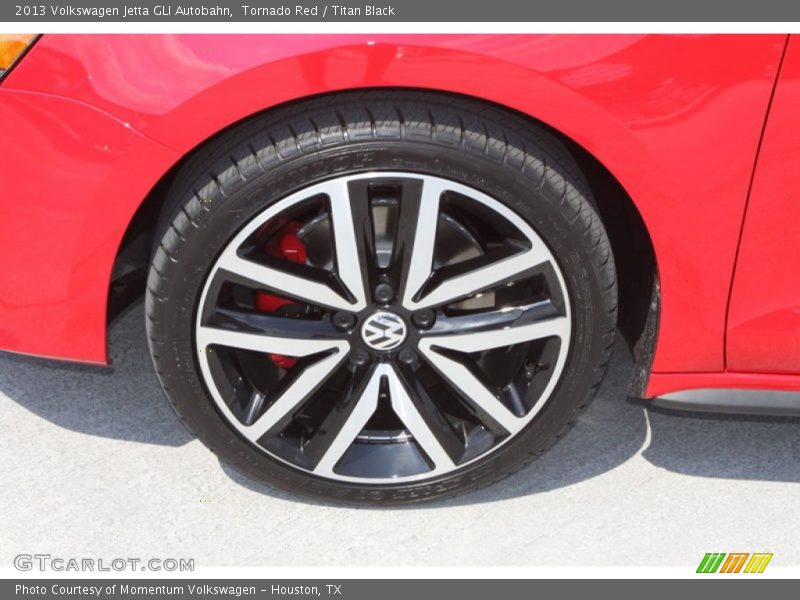 Tornado Red / Titan Black 2013 Volkswagen Jetta GLI Autobahn