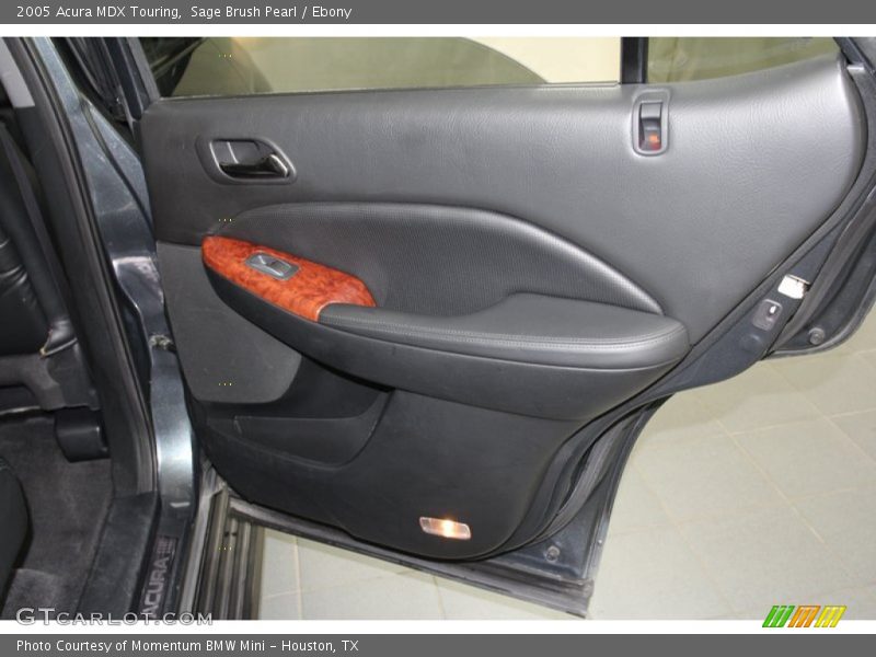 Sage Brush Pearl / Ebony 2005 Acura MDX Touring