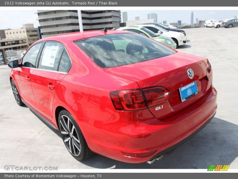 Tornado Red / Titan Black 2013 Volkswagen Jetta GLI Autobahn