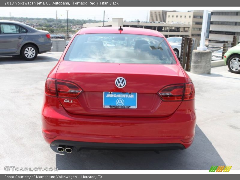 Tornado Red / Titan Black 2013 Volkswagen Jetta GLI Autobahn