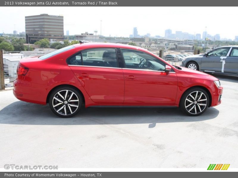Tornado Red / Titan Black 2013 Volkswagen Jetta GLI Autobahn