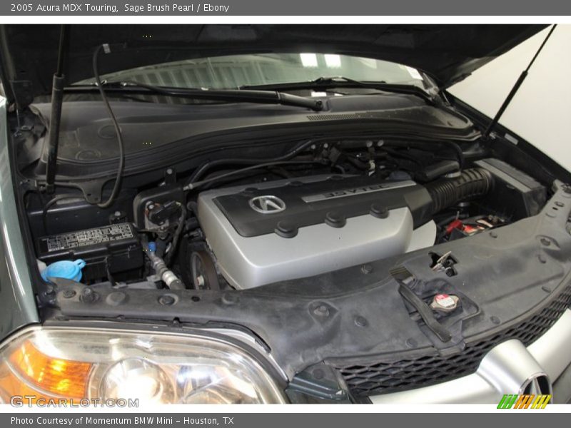 Sage Brush Pearl / Ebony 2005 Acura MDX Touring