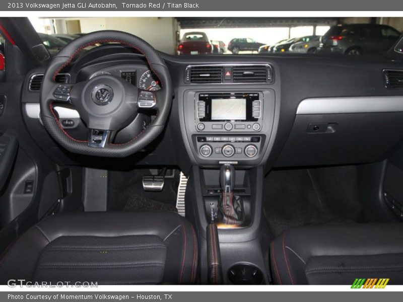 Tornado Red / Titan Black 2013 Volkswagen Jetta GLI Autobahn