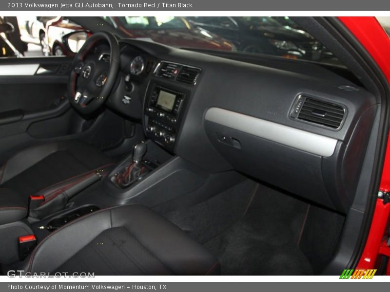 Tornado Red / Titan Black 2013 Volkswagen Jetta GLI Autobahn