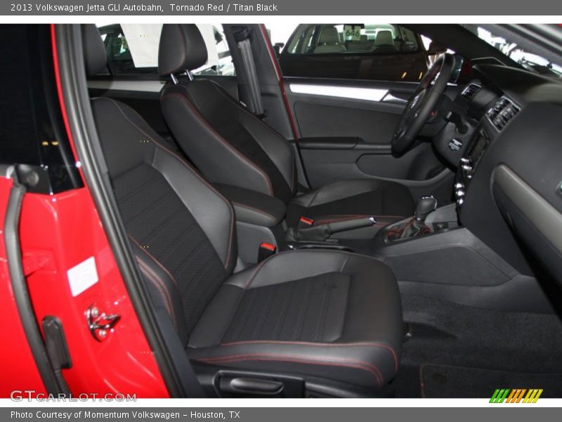 Tornado Red / Titan Black 2013 Volkswagen Jetta GLI Autobahn
