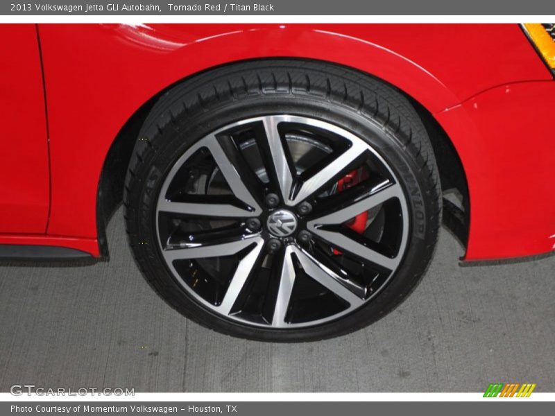 Tornado Red / Titan Black 2013 Volkswagen Jetta GLI Autobahn