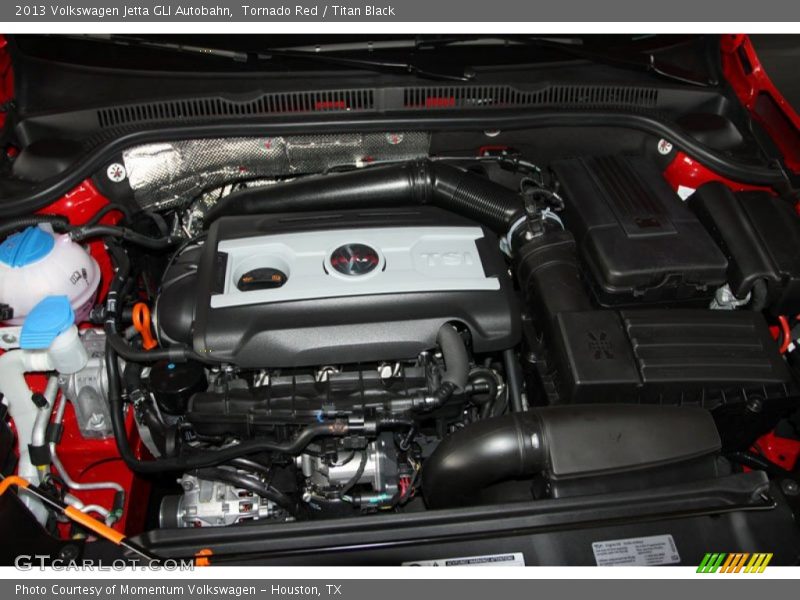Tornado Red / Titan Black 2013 Volkswagen Jetta GLI Autobahn