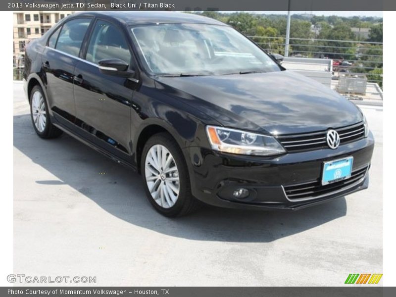 Black Uni / Titan Black 2013 Volkswagen Jetta TDI Sedan