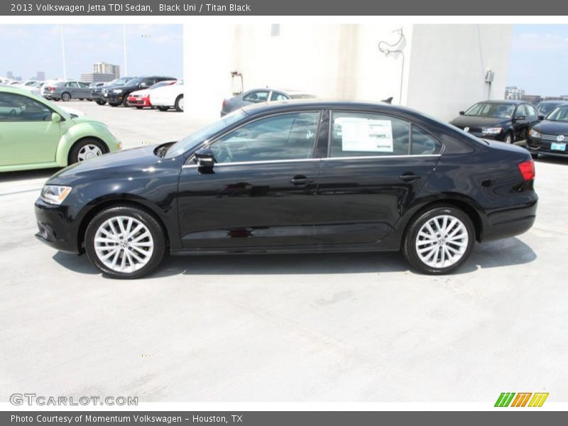 Black Uni / Titan Black 2013 Volkswagen Jetta TDI Sedan