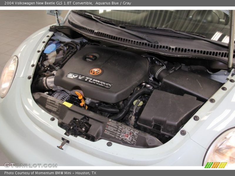  2004 New Beetle GLS 1.8T Convertible Engine - 1.8 Liter Turbocharged DOHC 20-Valve 4 Cylinder