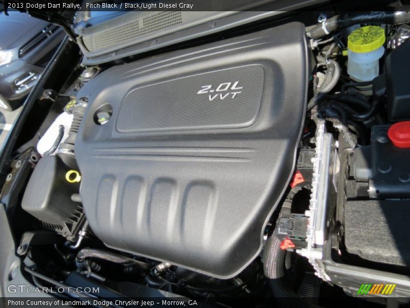 Pitch Black / Black/Light Diesel Gray 2013 Dodge Dart Rallye