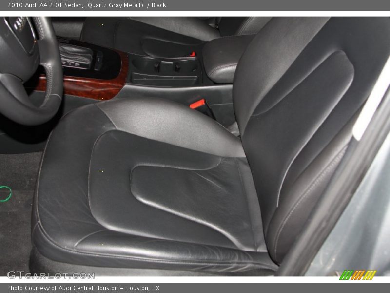 Quartz Gray Metallic / Black 2010 Audi A4 2.0T Sedan
