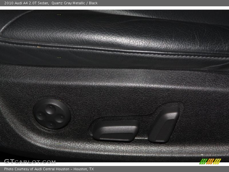 Quartz Gray Metallic / Black 2010 Audi A4 2.0T Sedan