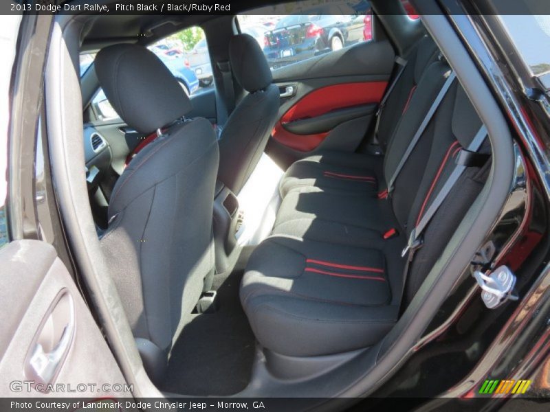 Rear Seat of 2013 Dart Rallye