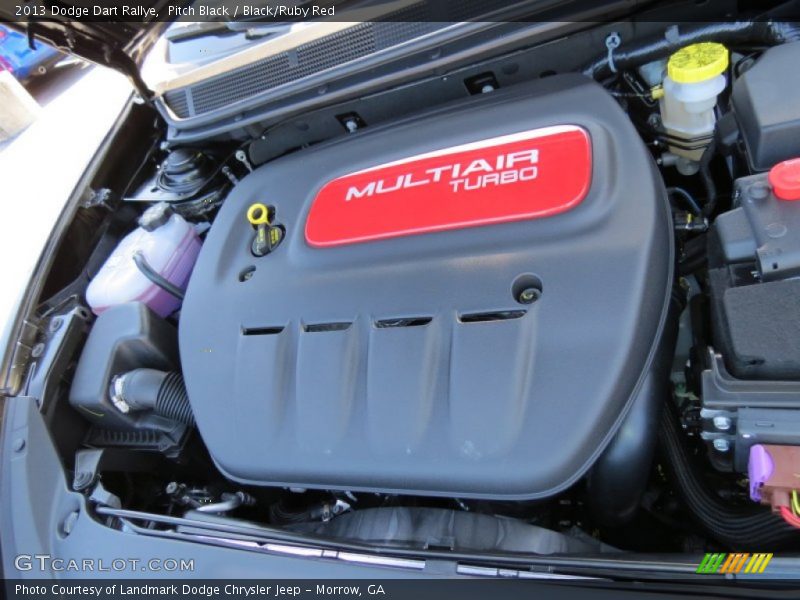  2013 Dart Rallye Engine - 1.4 Liter Turbocharged SOHC 16-Valve MultiAir 4 Cylinder