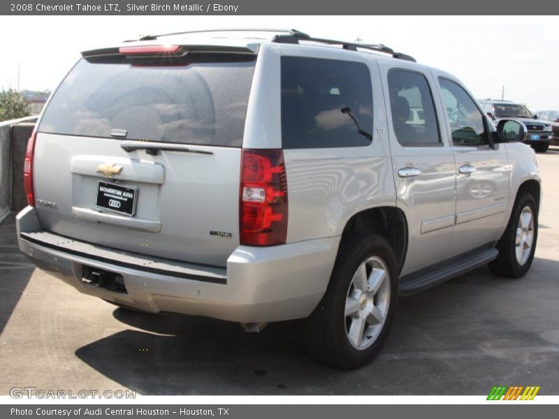 Silver Birch Metallic / Ebony 2008 Chevrolet Tahoe LTZ