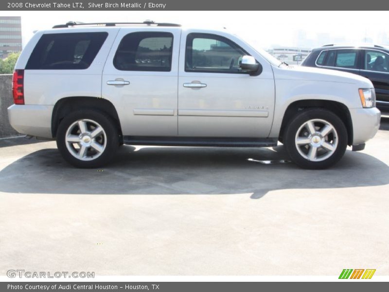 Silver Birch Metallic / Ebony 2008 Chevrolet Tahoe LTZ