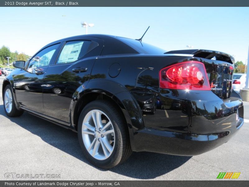 Black / Black 2013 Dodge Avenger SXT