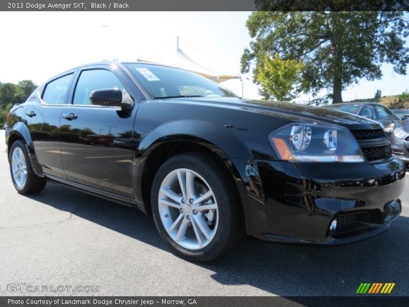Black / Black 2013 Dodge Avenger SXT
