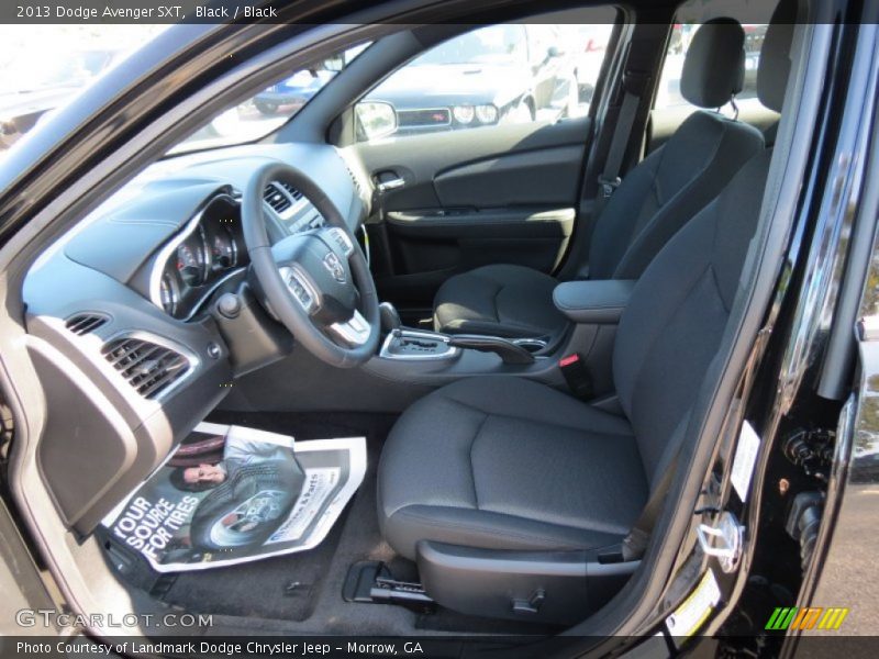 Black / Black 2013 Dodge Avenger SXT
