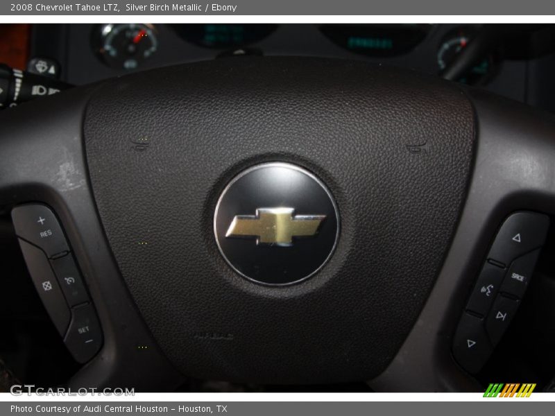 Silver Birch Metallic / Ebony 2008 Chevrolet Tahoe LTZ