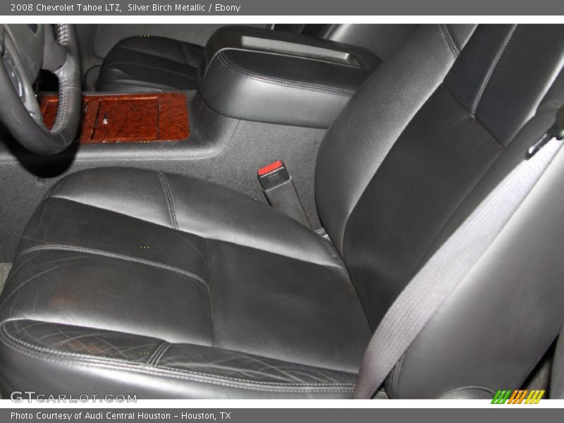 Silver Birch Metallic / Ebony 2008 Chevrolet Tahoe LTZ