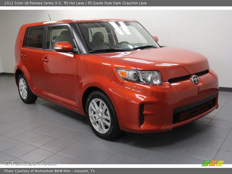RS Hot Lava / RS Suede Style Dark Gray/Hot Lava 2012 Scion xB Release Series 9.0