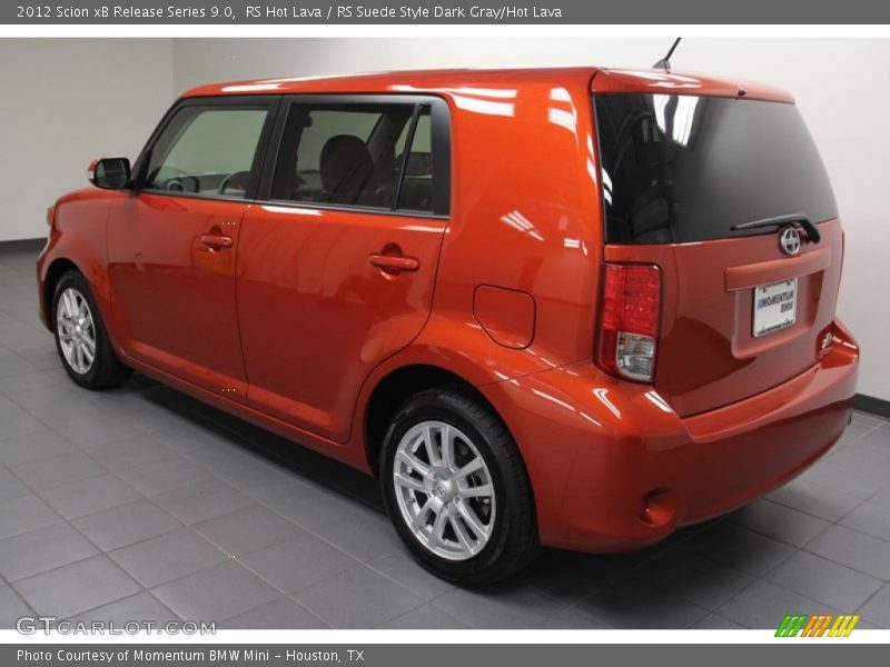 RS Hot Lava / RS Suede Style Dark Gray/Hot Lava 2012 Scion xB Release Series 9.0