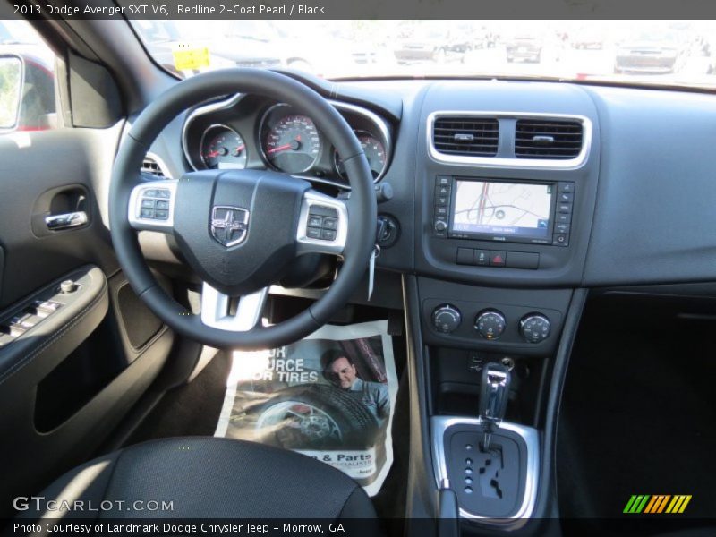 Redline 2-Coat Pearl / Black 2013 Dodge Avenger SXT V6