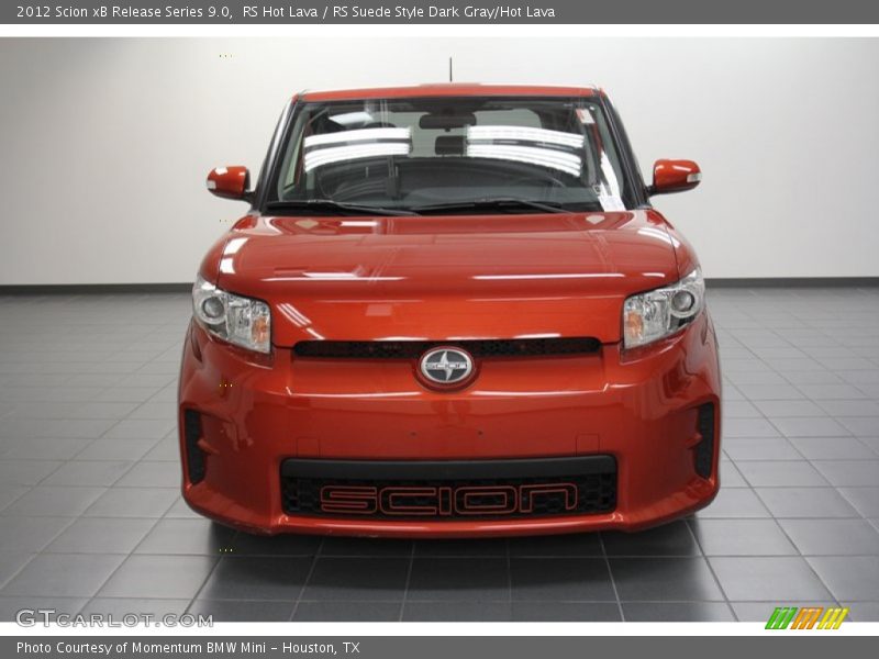 RS Hot Lava / RS Suede Style Dark Gray/Hot Lava 2012 Scion xB Release Series 9.0