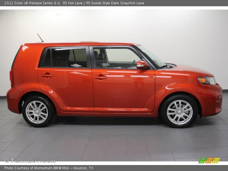 RS Hot Lava / RS Suede Style Dark Gray/Hot Lava 2012 Scion xB Release Series 9.0