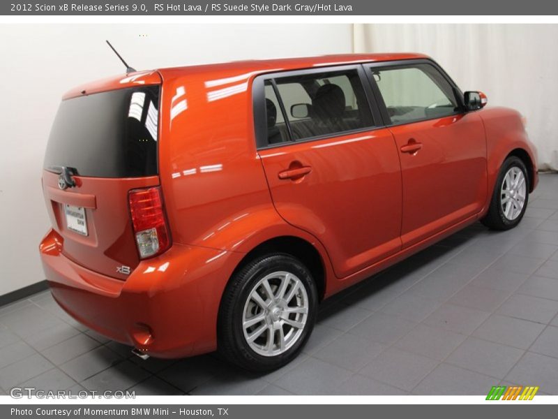 RS Hot Lava / RS Suede Style Dark Gray/Hot Lava 2012 Scion xB Release Series 9.0