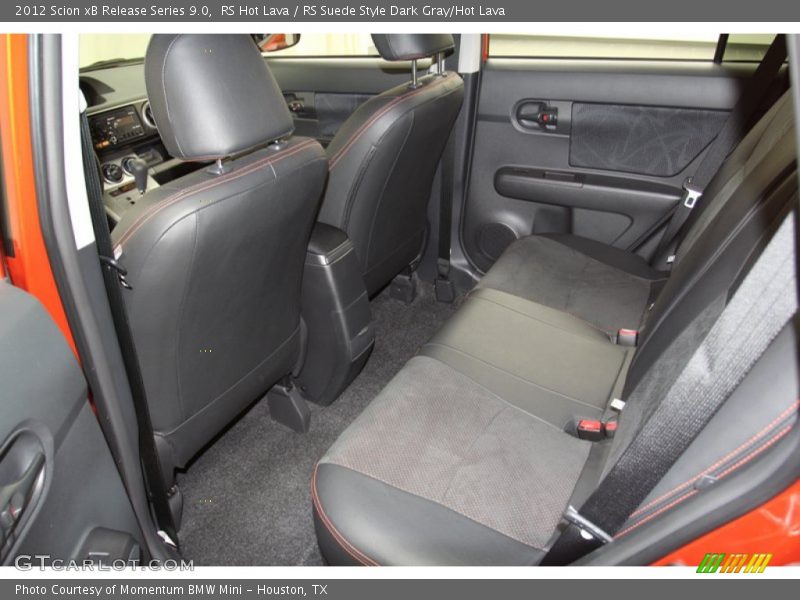  2012 xB Release Series 9.0 RS Suede Style Dark Gray/Hot Lava Interior