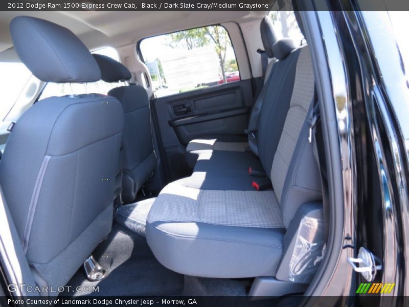 Black / Dark Slate Gray/Medium Graystone 2012 Dodge Ram 1500 Express Crew Cab