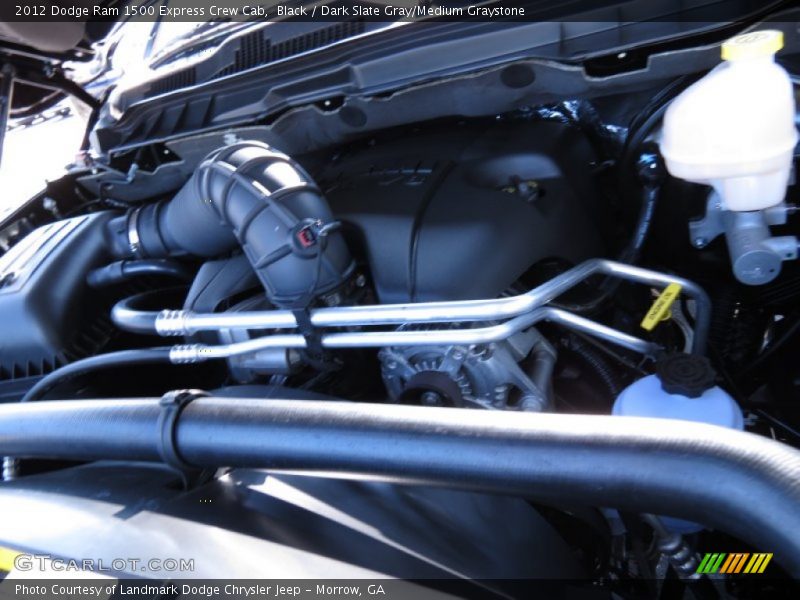 Black / Dark Slate Gray/Medium Graystone 2012 Dodge Ram 1500 Express Crew Cab
