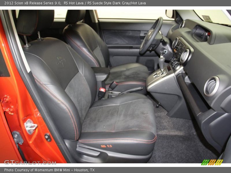  2012 xB Release Series 9.0 RS Suede Style Dark Gray/Hot Lava Interior