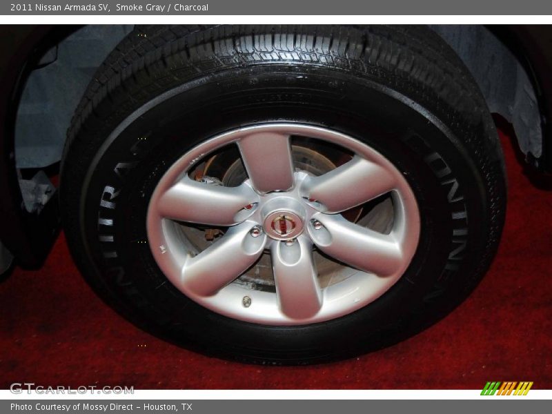 Smoke Gray / Charcoal 2011 Nissan Armada SV