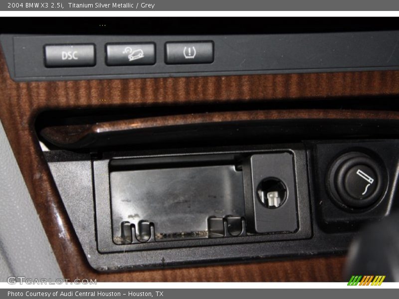 Titanium Silver Metallic / Grey 2004 BMW X3 2.5i