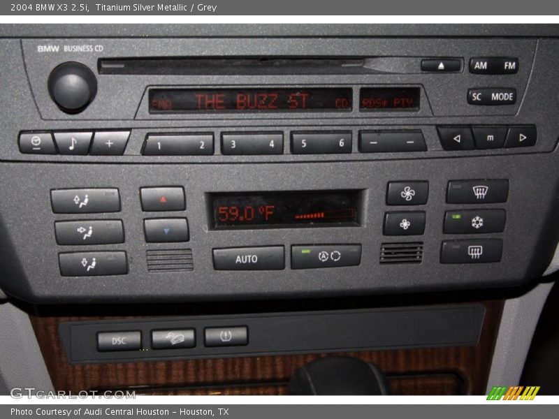 Titanium Silver Metallic / Grey 2004 BMW X3 2.5i
