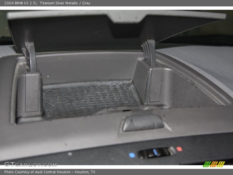 Titanium Silver Metallic / Grey 2004 BMW X3 2.5i