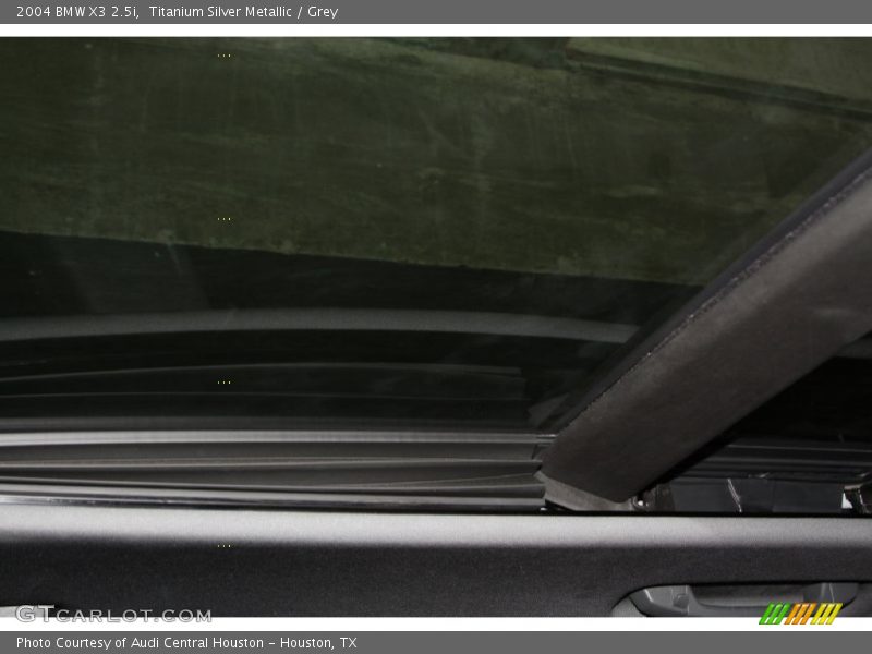 Titanium Silver Metallic / Grey 2004 BMW X3 2.5i