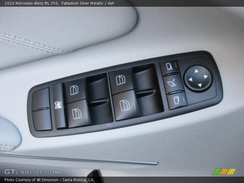 Palladium Silver Metallic / Ash 2010 Mercedes-Benz ML 350