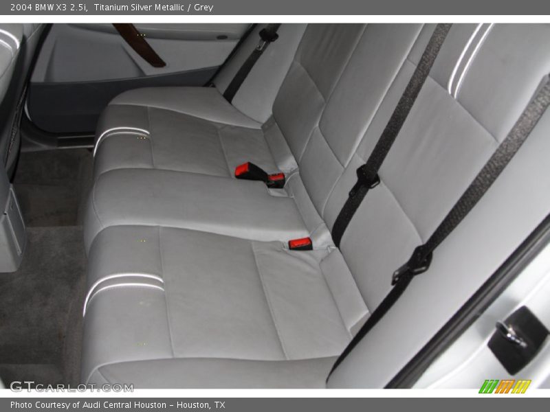 Titanium Silver Metallic / Grey 2004 BMW X3 2.5i