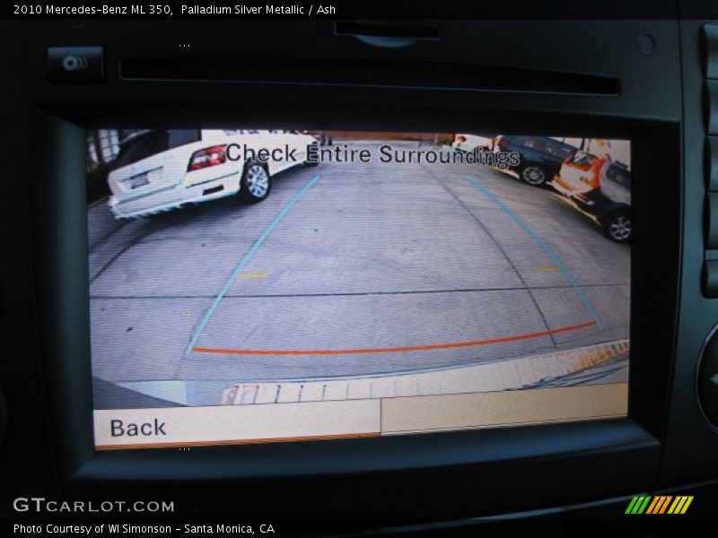 Palladium Silver Metallic / Ash 2010 Mercedes-Benz ML 350