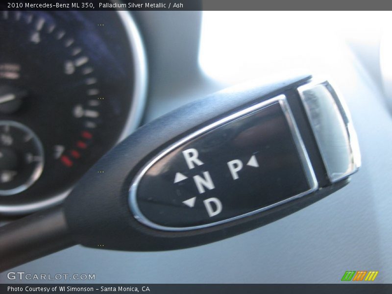 Palladium Silver Metallic / Ash 2010 Mercedes-Benz ML 350