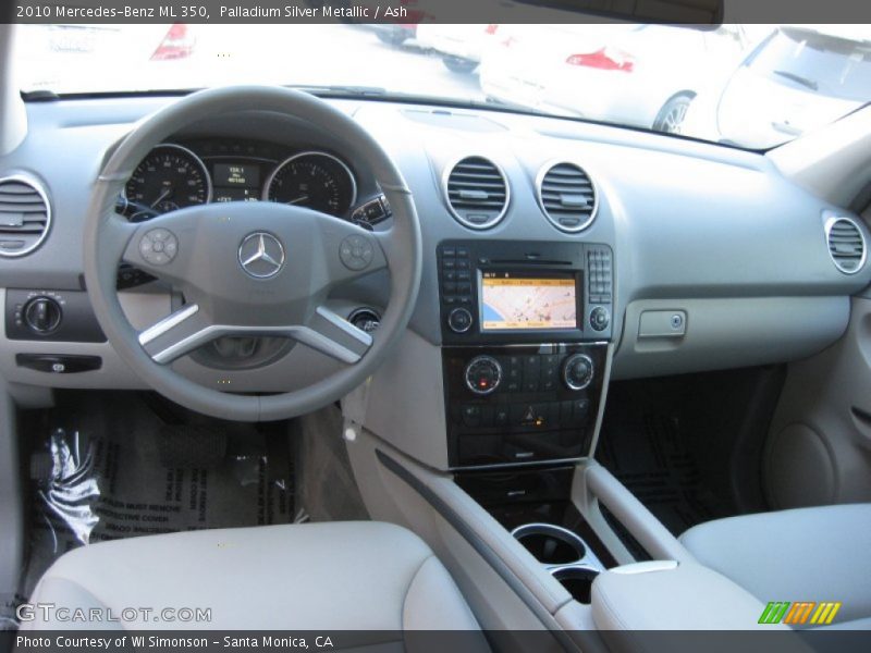 Palladium Silver Metallic / Ash 2010 Mercedes-Benz ML 350