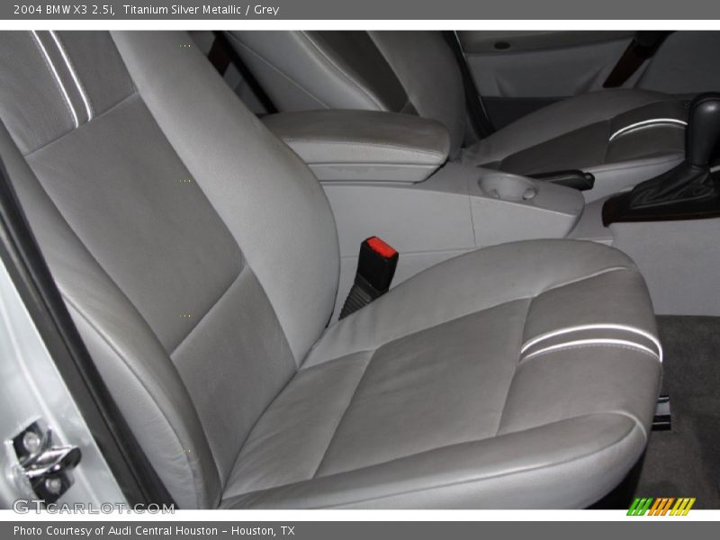 Titanium Silver Metallic / Grey 2004 BMW X3 2.5i