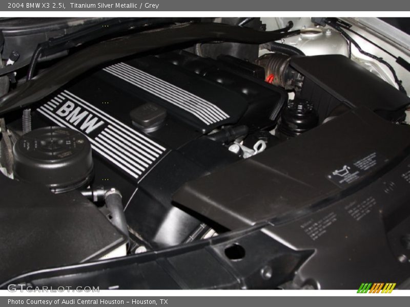 Titanium Silver Metallic / Grey 2004 BMW X3 2.5i
