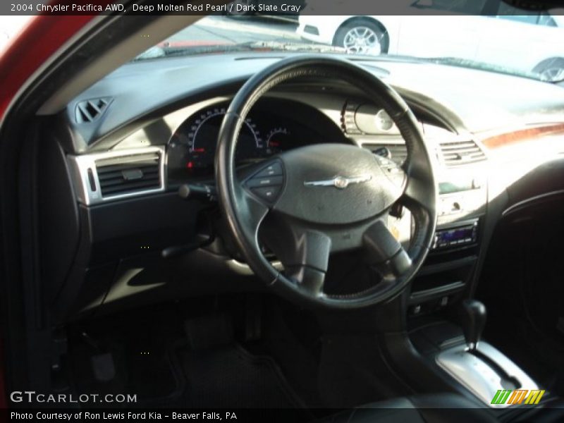 Deep Molten Red Pearl / Dark Slate Gray 2004 Chrysler Pacifica AWD
